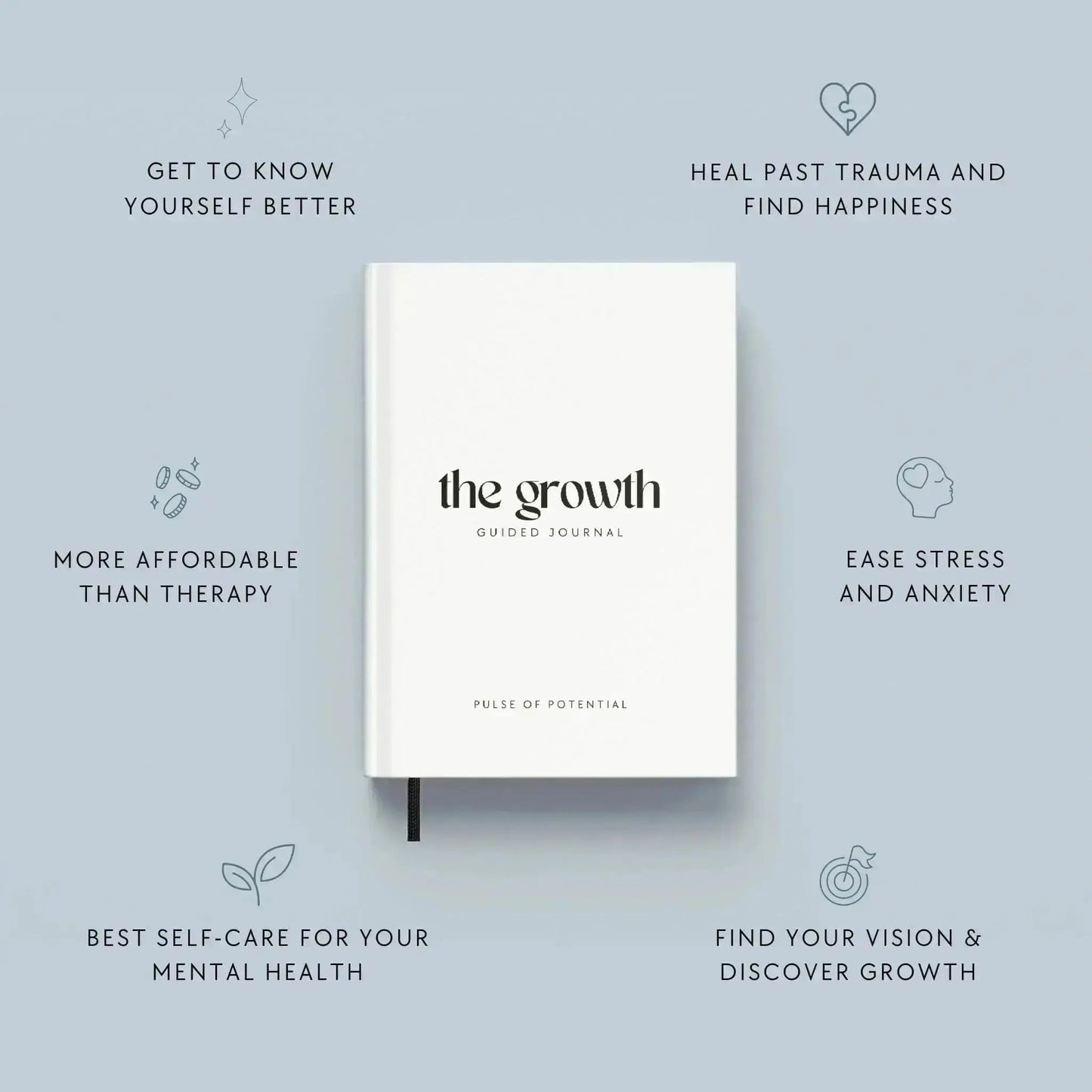 The Growth Guided Journal Hardcover